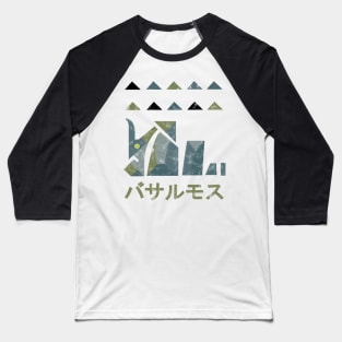 Monster Hunter Basarios Kanji Baseball T-Shirt